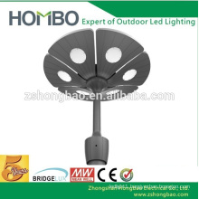 Direct factory Aluminum flower-Shaped art pole top IP65 UL CE RoHS DLC SMD 60W Led Garden Lights